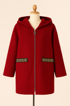 Manteau Long Bouclette Femme – Élégance Douillette Hiver 2025