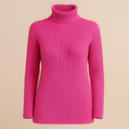 Pull Col Roulé d’Hiver – Manches Longues