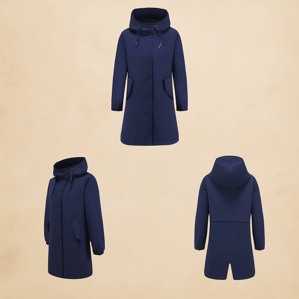 Parka Imperméable Femme – Longue & Capuche Protectrice