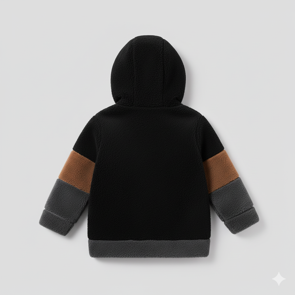 🧒 Veste unisexe hiver polaire – Chaude, stylée, prête pour l’aventure