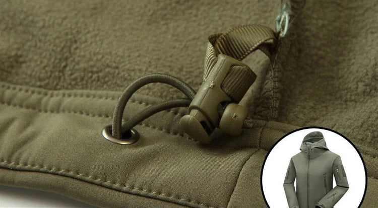 Manteau Outdoor Homme – Fleece SoftShell pour l’hiver