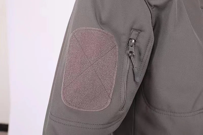 Manteau Outdoor Homme – Fleece SoftShell pour l’hiver