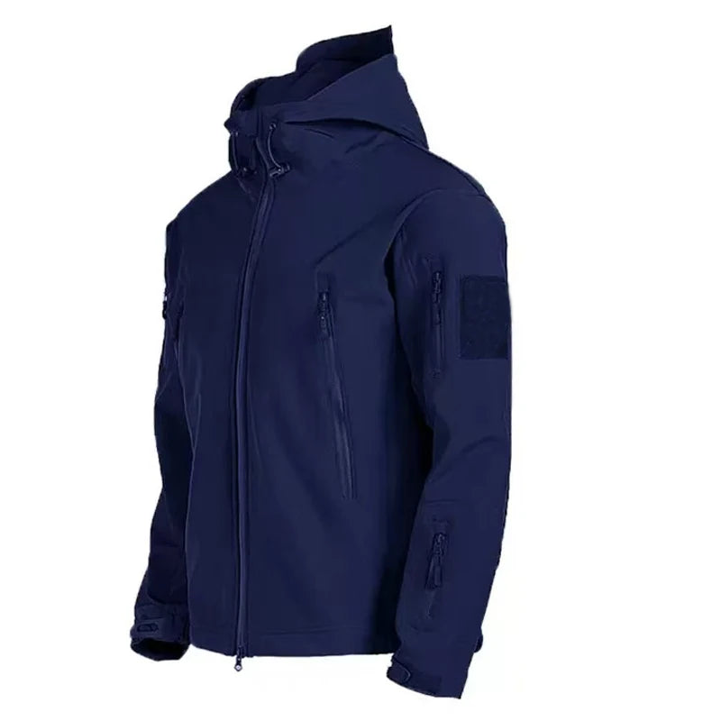 Manteau Outdoor Homme – Fleece SoftShell pour l’hiver