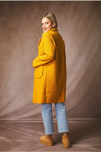 Manteau femme en tissu à deux boutons – Chic, chaud & intemporel